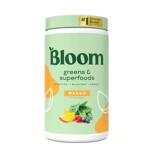 Bloom Nutrition Super Greens Powder Smoothie & Juice Mix - Probiotics Bloom Nutrition Au supplements