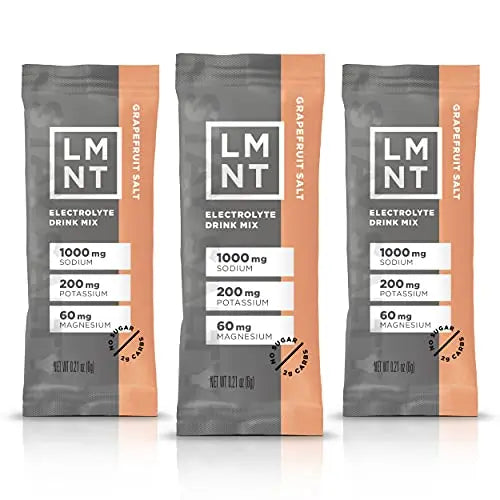 LMNT Zero-Sugar Electrolytes - Grapefruit Salt - Hydration Powder Packets | No Dodgy Drink LMNT Au supplements