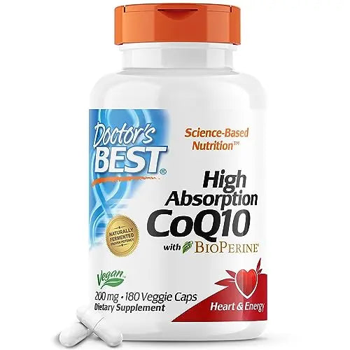 Doctor's Best High Absorption CoQ10 with BioPerine, Non-GMO, Gluten & Soy Free Doctor's BEST Au supplements