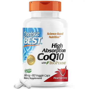 Doctor's Best High Absorption CoQ10 with BioPerine, Non-GMO, Gluten & Soy Free Doctor's BEST Au supplements
