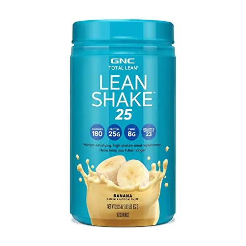 GNC Total Lean | Lean Shake 25 Protein Powder | High-Protein Meal Replacement Shake GNC Au supplements