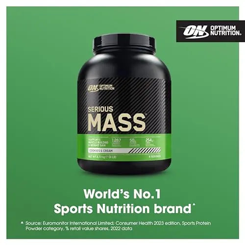 Optimum Nutrition Serious Mass Protein Powder High Calorie Weight Gainer Optimum Nutrition Au supplements
