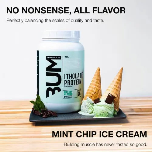 RAW Whey Isolate Protein Powder, Mint Chip Ice Cream (CBUM Itholate Protein) RAW Au supplements
