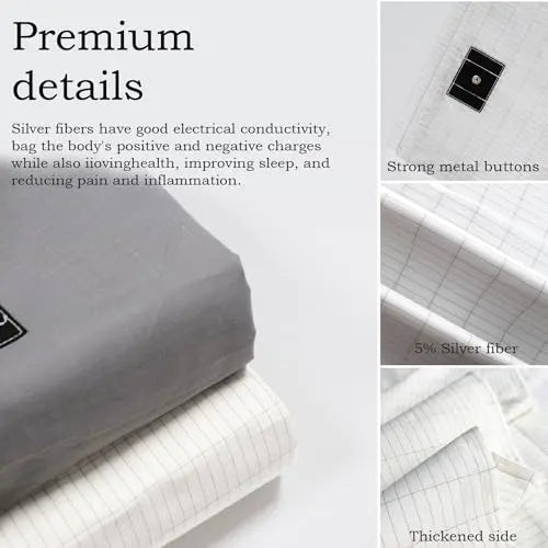 Grounding Sheet, Grounding Mat for Bed with Grounding Cord, Reduce Painful, Inflammation XINHUSU Au supplements