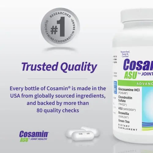 Cosamin ASU Joint Health Supplement – Advanced, Faster-Acting Formula, 90 Capsules Nutramax Laboratories Au supplements