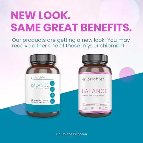 Dr. Brighten Balance - Hormone Balance for Women with Chasteberry and DIM - Targets Dr. Brighten Au supplements