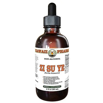 HawaiiPharm Zi Su Ye Alcohol-Free Liquid Extract, Zi Su Ye (Perilla Frutescens) Dried Leaf HawaiiPharm Au supplements