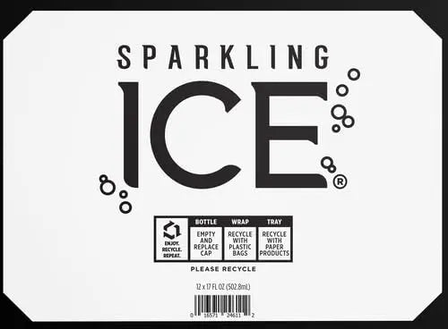 Sparkling Ice, Lemon Lime Sparkling Water, Zero Sugar Flavored Water, with Vitamins Sparkling ICE Au supplements