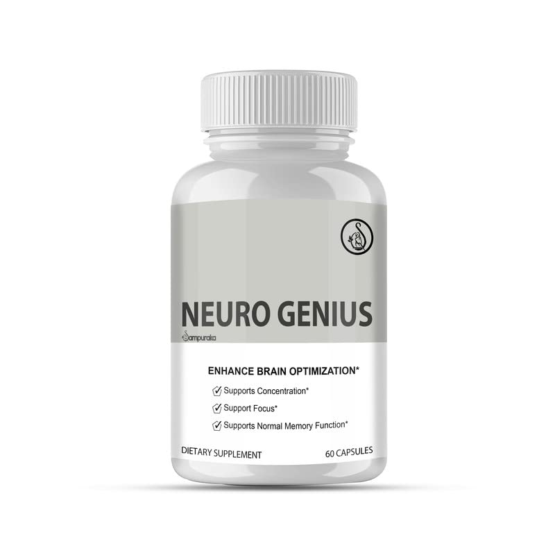 Neuro Genius Advanced Cognitive Support Supplement to uplock Brain Potential Sampuraka Au supplements