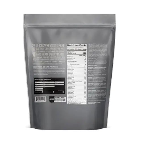 Isopure Protein Powder, Zero Carb Whey Isolate, Gluten Free, Lactose Free, 25g Protein Isopure Au supplements