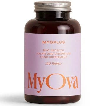 Myoplus - Myo-inositol PCOS Supplement - 4000mg Myo-Inositol, 200ug Folate & 100ug MyOva Au supplements