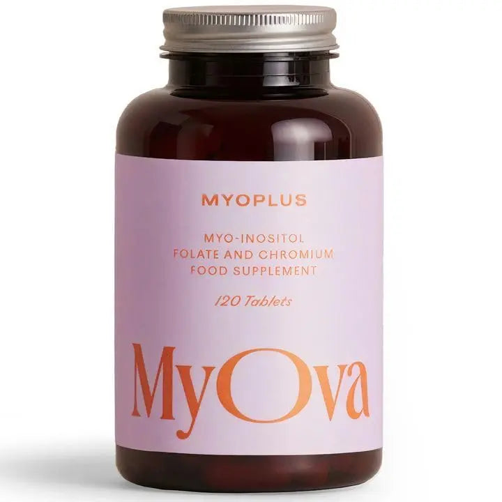 Myoplus - Myo-inositol PCOS Supplement - 4000mg Myo-Inositol, 200ug Folate & 100ug MyOva Au supplements