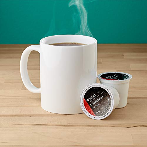 Amazon Brand - Solimo Coffee Pods, Assorted pack (French, Dark, Colombian) Solimo Au supplements