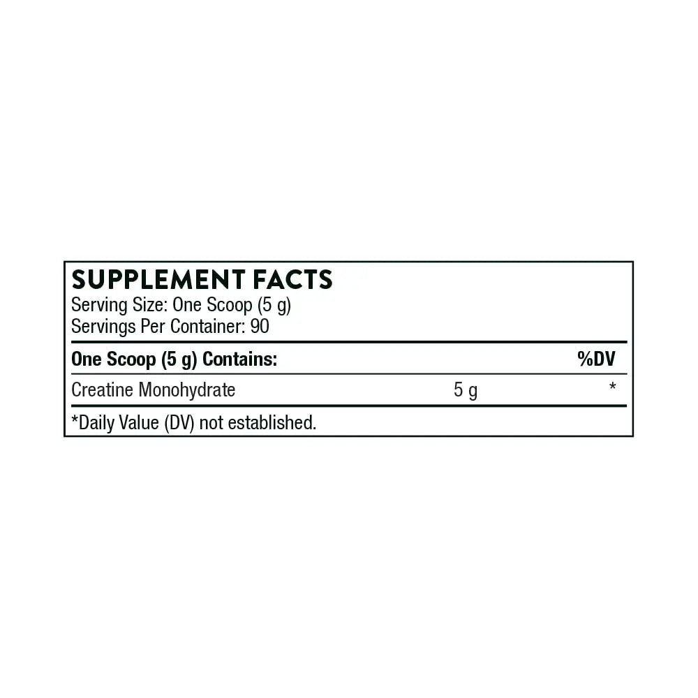 THORNE Creatine - Creatine Monohydrate, Amino Acid Powder - Support Muscles THORNE Au supplements