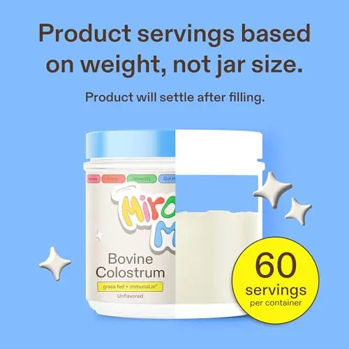 Colostrum Supplement for Gut Health, Hair Growth, Beauty and Immune Support Miracle Moo Au supplements