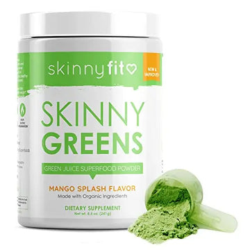 SkinnyFit Mango Splash Skinny Greens, Green Juice Superfood Powder, Natural Energy SkinnyFit Au supplements