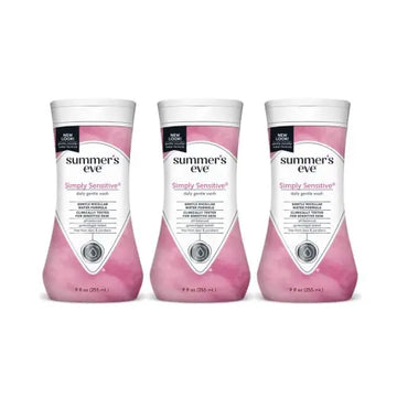 Summer's Eve Cleansing Wash, Simply Sensitive, 9 Fl Oz (Pack of 3) Summer's Eve Au supplements