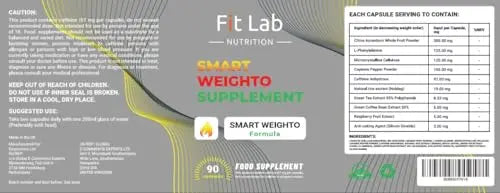 FIT LAB -90 Capsules - for Women & Men - Weighto Management - 45 Days Supply FIT LAB NUTRITION Au supplements