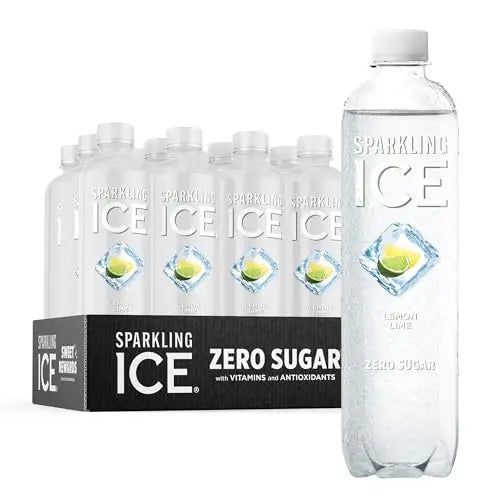 Sparkling Ice, Lemon Lime Sparkling Water, Zero Sugar Flavored Water, with Vitamins Sparkling ICE Au supplements