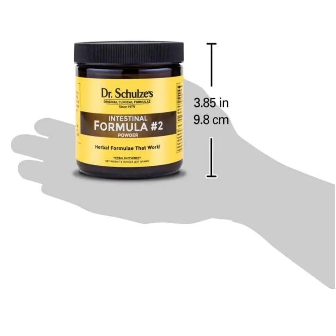Dr. Schulze's Intestinal Formula #2 (8 Ounces) and Intestinal Formula #1 Capsules Dr. Schulze's Au supplements