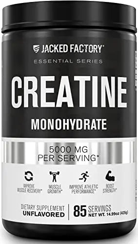 Jacked Factory Creatine Monohydrate Powder 425g - Creatine Supplement for Muscle Jacked Factory Au supplements
