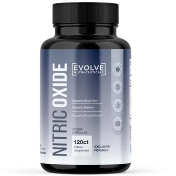 Evolve Nutraceuticals Nitric Oxide Booster 5X Strength, 120ct, Stamina & Endurance Evolve Nutraceuticals Au supplements