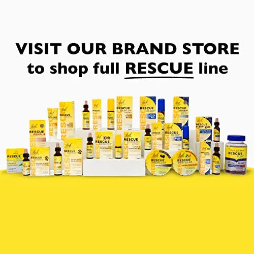 RESCUE Bach PASTILLES, Orange and Elderflower Flavor, Natural Stress RESCUE Au supplements