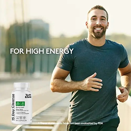 Youth & Tonic 15 Day Colon Cleanser & Detox for Waste Loss to Feel Lighter Youth & Tonic Au supplements