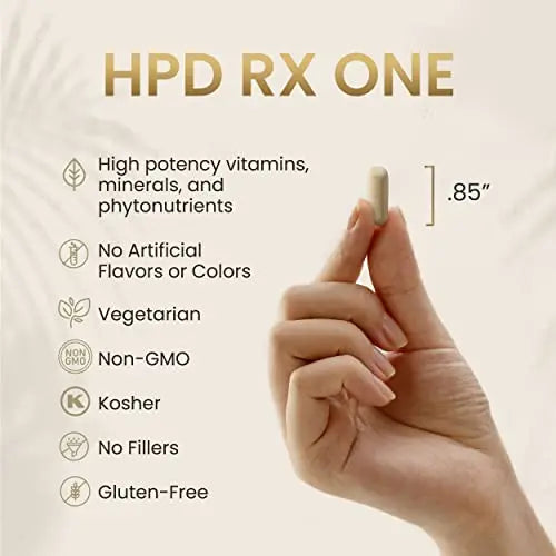 HPD Rx ONE Immunity Boost Multivitamin HPV Supplements for Women and Men HPD Rx Au supplements