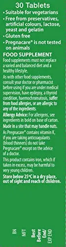 Pregnacare Vitabiotics During Pregnancy Original, 30 Count (Pack of 1) Pregnacare Au supplements