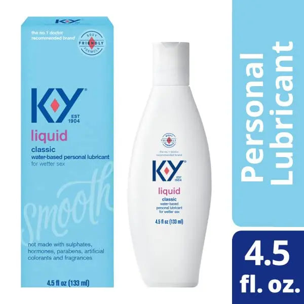 K-Y Liquid Personal Lubricant, Natural Feeling Water Based Lube For Women, Men & Couples K-Y Au supplements