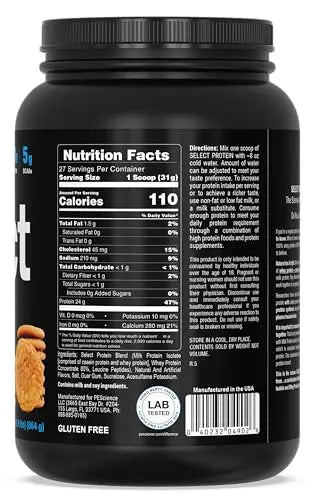 PEScience Select Low Carb Protein Powder, Snickerdoodle, 27 Serving, Keto Friendly PEScience Au supplements