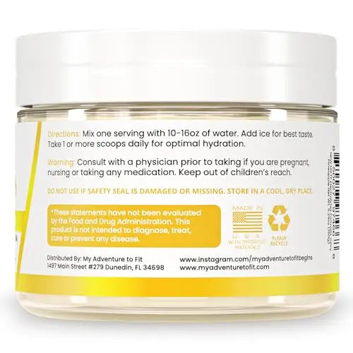 Keto Electrolytes Powder No Sugar -  Made In The USA Electrolyte Mix My Adventure to Fit Au supplements