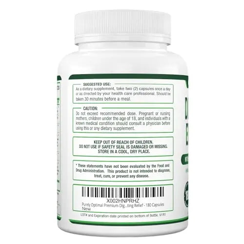 Purely Optimal Premium Digestive Enzymes Plus Prebiotics & Probiotics - for Better Digestio Purely Optimal Au supplements