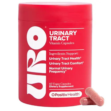 URO Urinary Tract Health Supplement for Women, 60 Count (Pack of 1) - Urinary Support O Positiv Au supplements