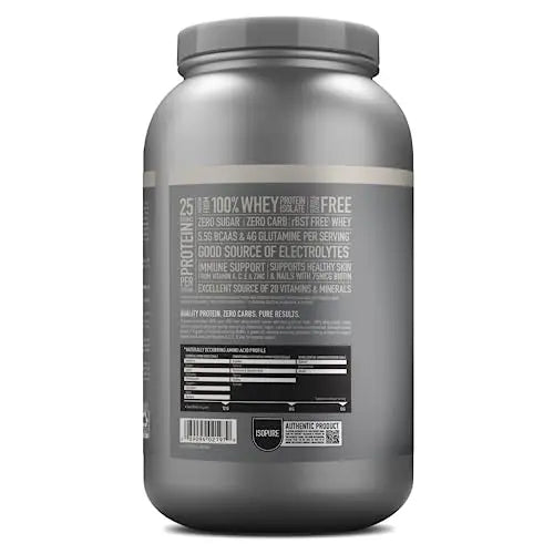 Isopure Protein Powder, Zero Carb Whey Isolate with Vitamin C & Zinc for Immune Support Isopure Au supplements