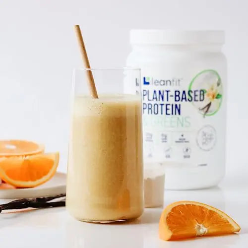LeanFit Plant-Based Protein & Greens Natural Vanilla – 20g Plant Protein + 4 Leafy Greens LeanFit Au supplements