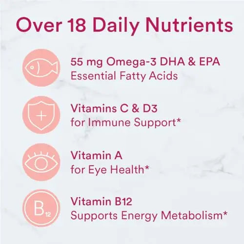 SmartyPants Teen Girl Multivitamin Gummies: Omega 3 Fish Oil (EPA/DHA), Vitamin D3 SmartyPants Au supplements