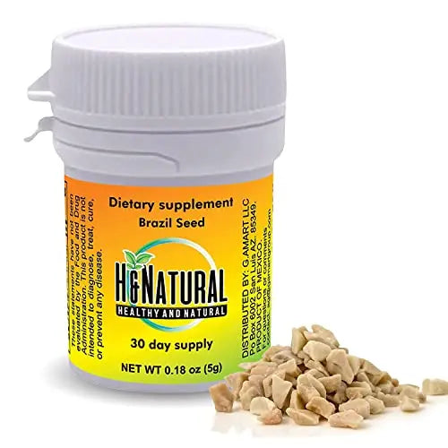 H&Natural Brazil Seed Dietary Supplement 30 Pieces H&Natural Au supplements