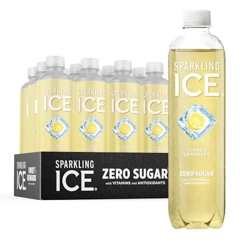 Sparkling Ice, Classic Lemonade Sparkling Water, Zero Sugar Flavored Water Sparkling ICE Au supplements