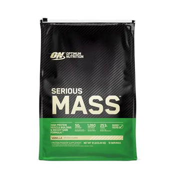 Optimum Nutrition Serious Mass Weight Gainer Protein Powder Vitamin C Zinc and Vitamin Optimum Nutrition Au supplements