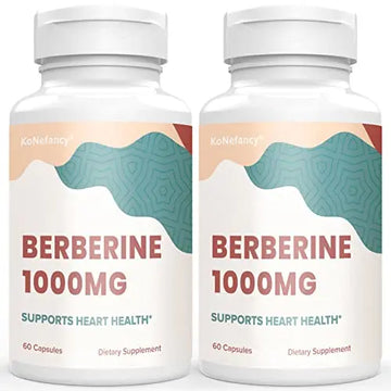 KoNefancy Berberine 1000mg with Silymarin,High Absorption Berberine HCL Supplements KoNefancy Au supplements
