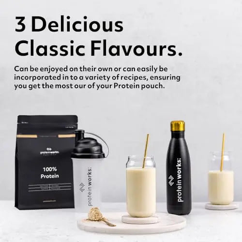 Protein Works - 100% Protein, 1.25kg, High Protein Blend, 41 Servings, Chocolate Silk Protein Works Au supplements
