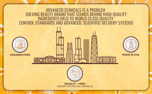 Advanced Clinicals Vitamin C Face & Body Cream Moisturizing Skin Care Lotion, Anti Advanced Clinicals Au supplements