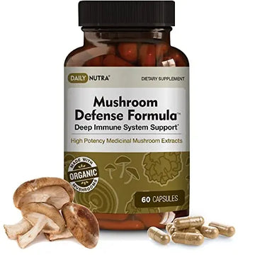 DailyNutra Mushroom Defense Formula - Immune Support Supplement | Organic DailyNutra Au supplements