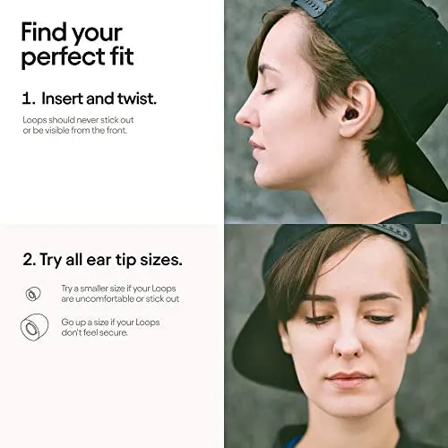 Loop Experience Ear Plugs for Concerts – High Fidelity Hearing Protection Loop Au supplements