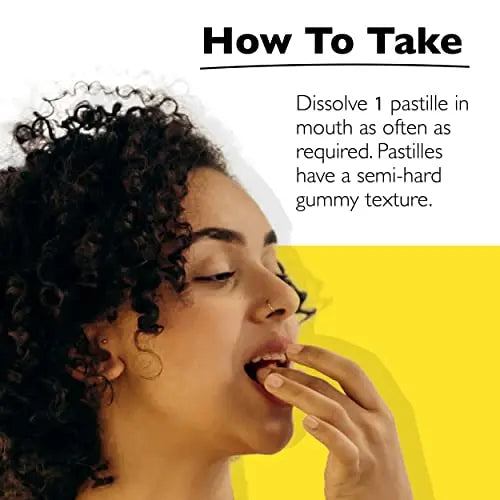 RESCUE Bach PASTILLES, Orange and Elderflower Flavor, Natural Stress RESCUE Au supplements