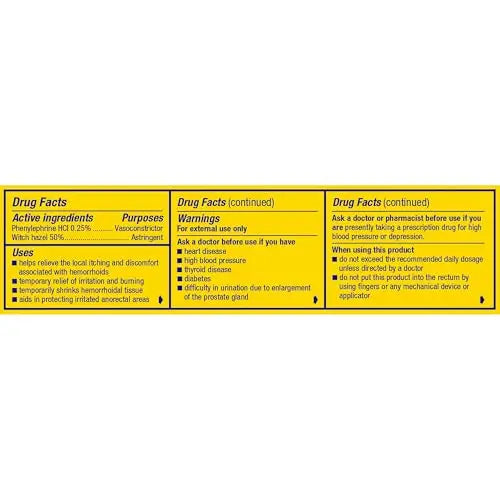 Preparation H Hemorrhoid Cooling Gel with Aloe for Fast Discomfort Relief - 0.9 Oz Tube Preparation H Au supplements