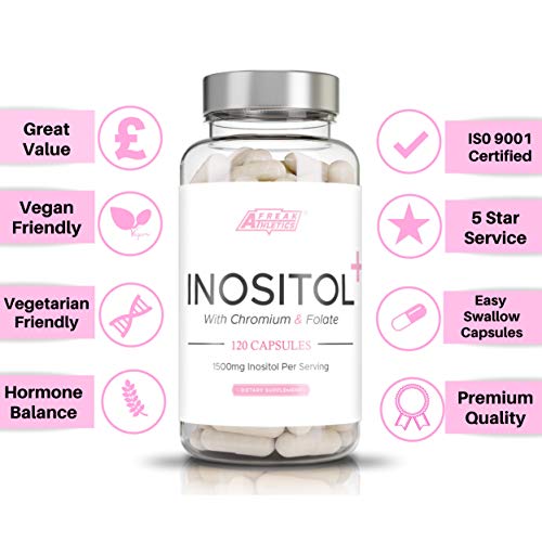 Myo-Inositol Capsules by Freak Athletics - Inositol Capsules with Chromium & Folate Freak Athletics Au supplements
