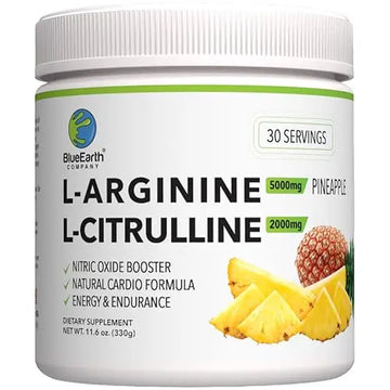 BlueEarth Company L-Arginine 5000mg + L-Citrulline Complex Powder Supplement Drink BlueEarth Company Au supplements